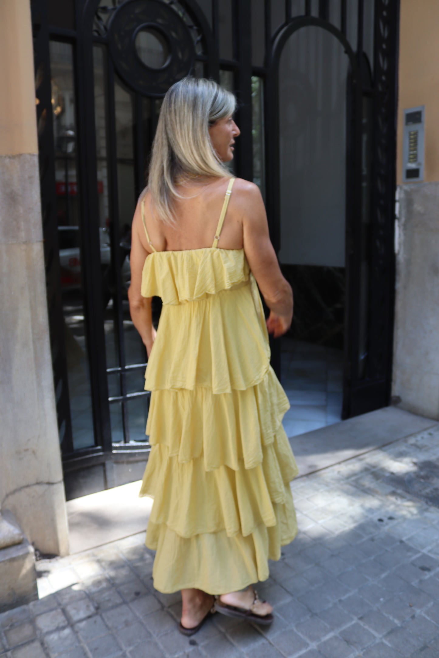 VESTIDO ELENA AMARILLO