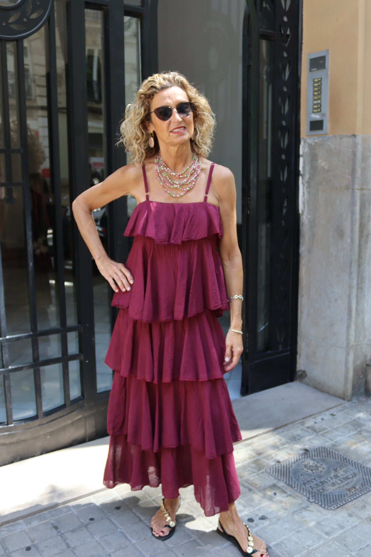 VESTIDO ELENA BUGANVILLA