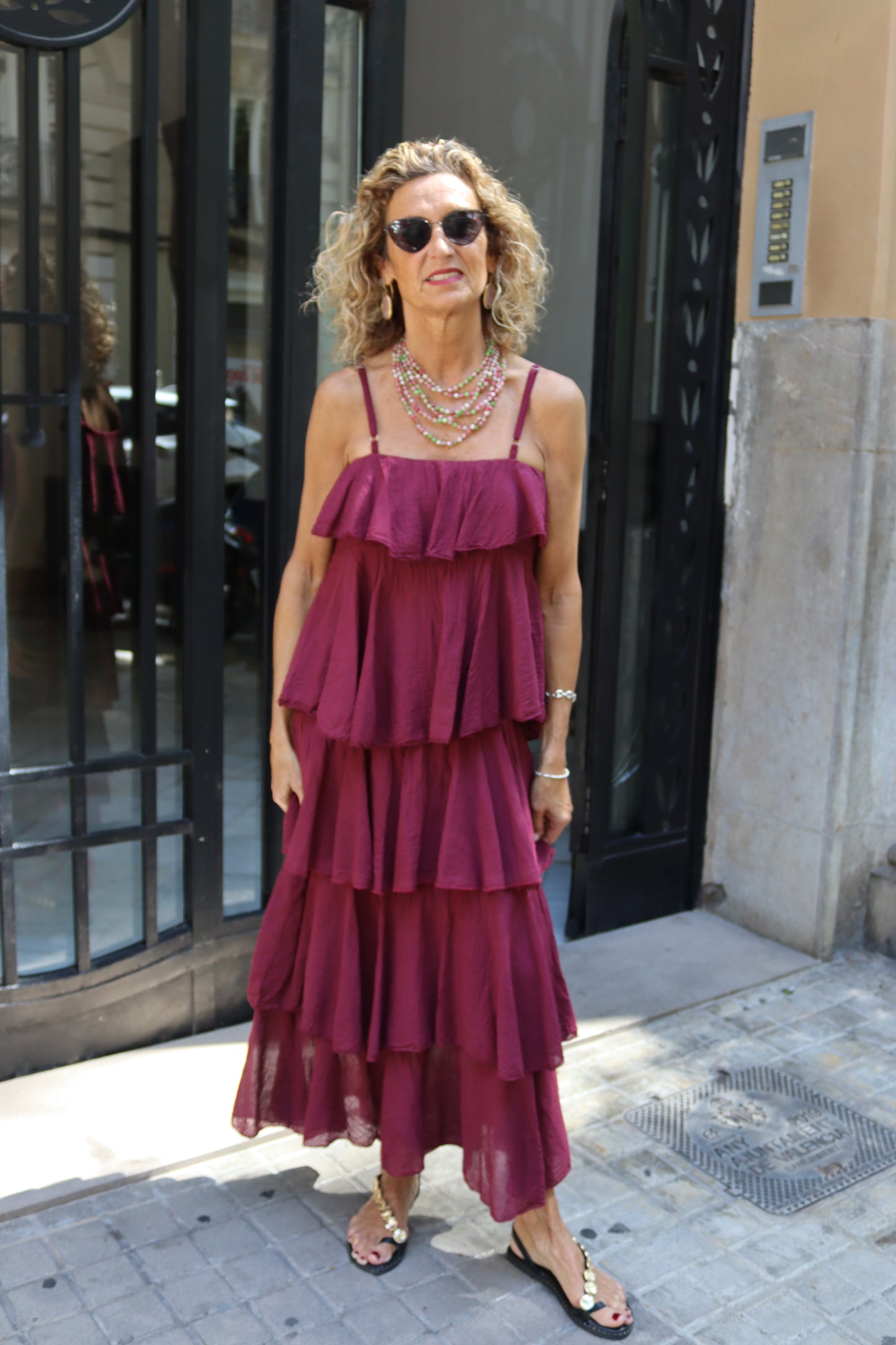 VESTIDO ELENA BUGANVILLA