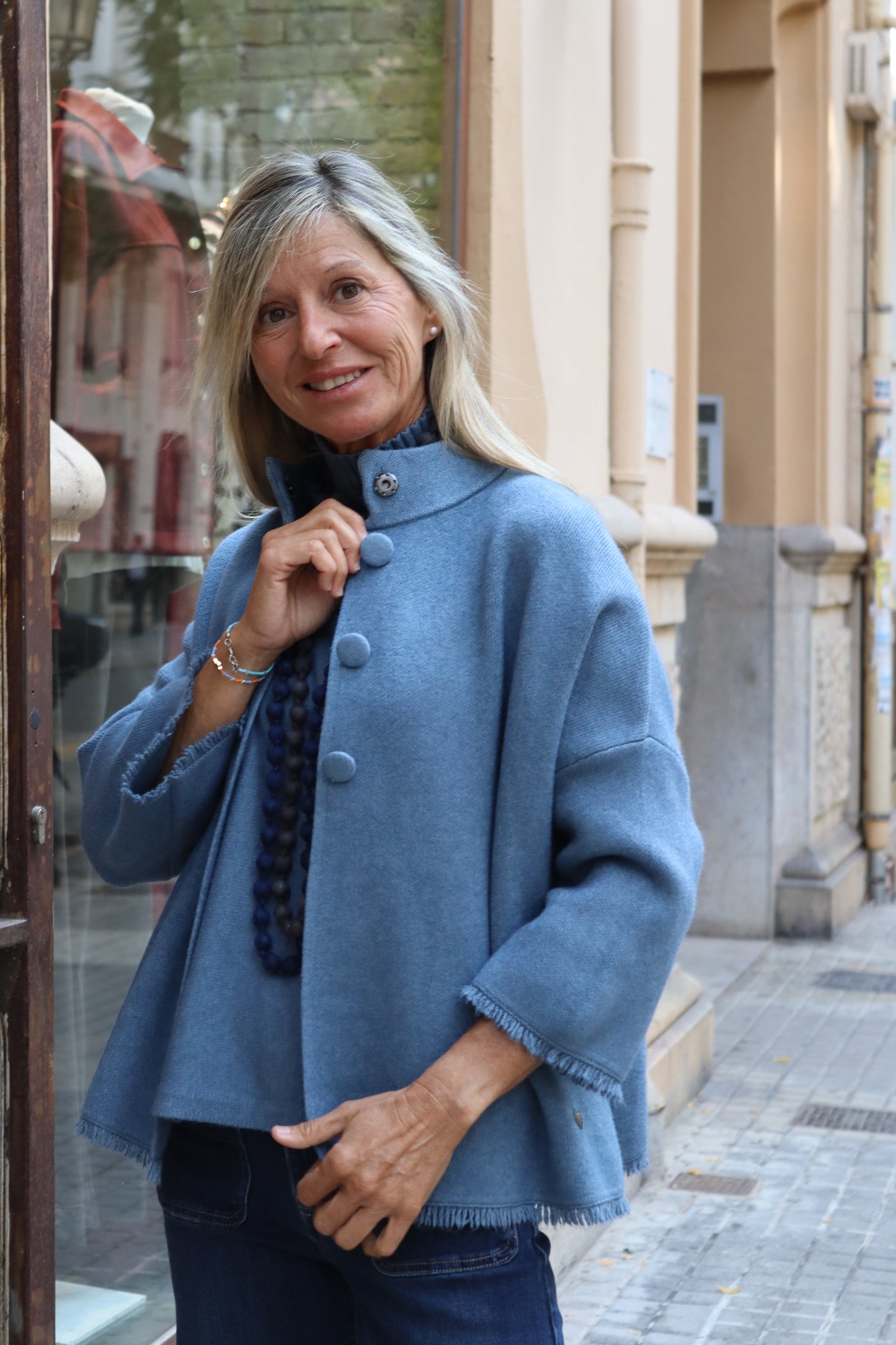 CHAQUETA VICTORIA AZUL