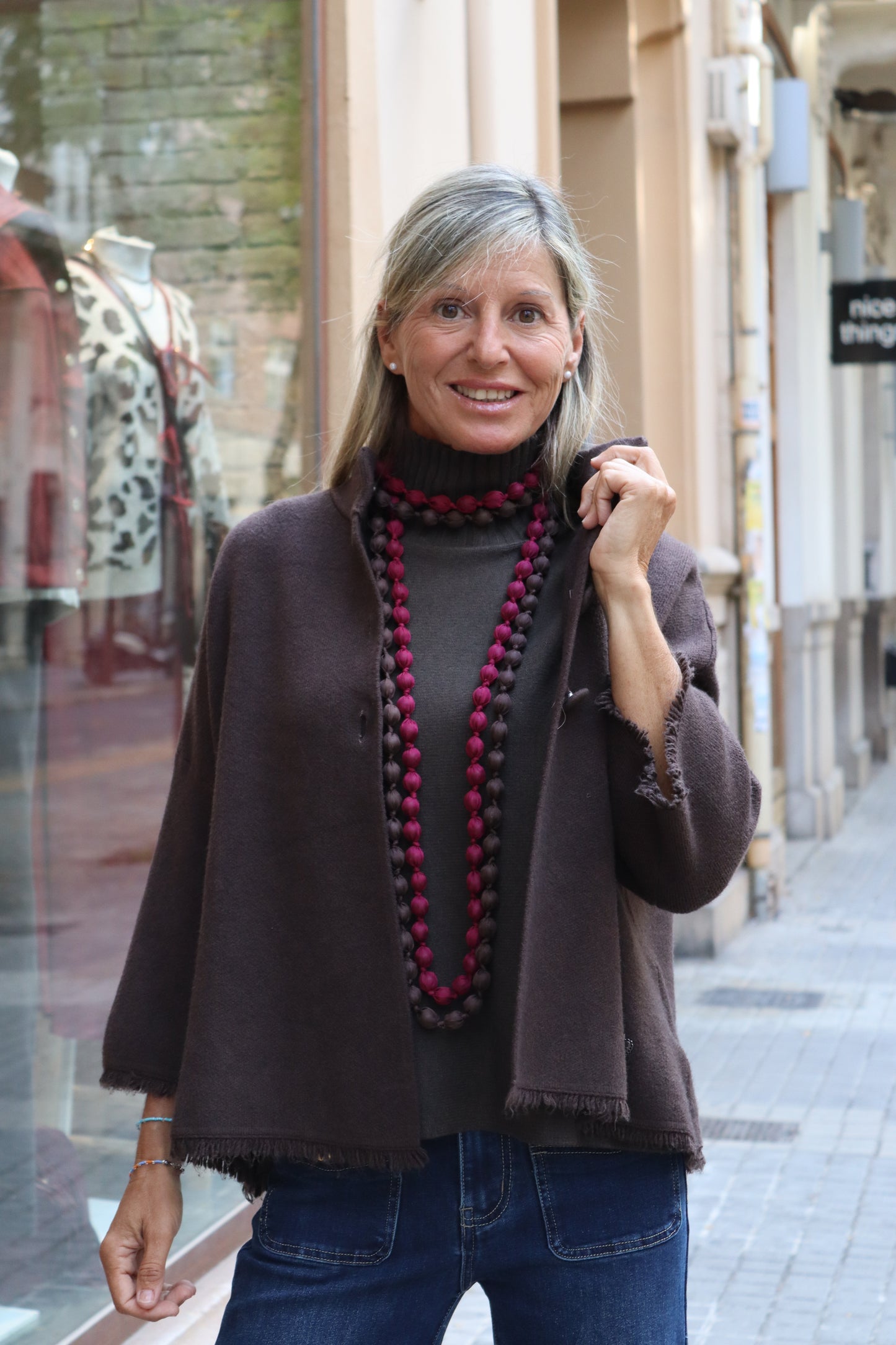 CHAQUETA VICTORIA CHOCOLATE