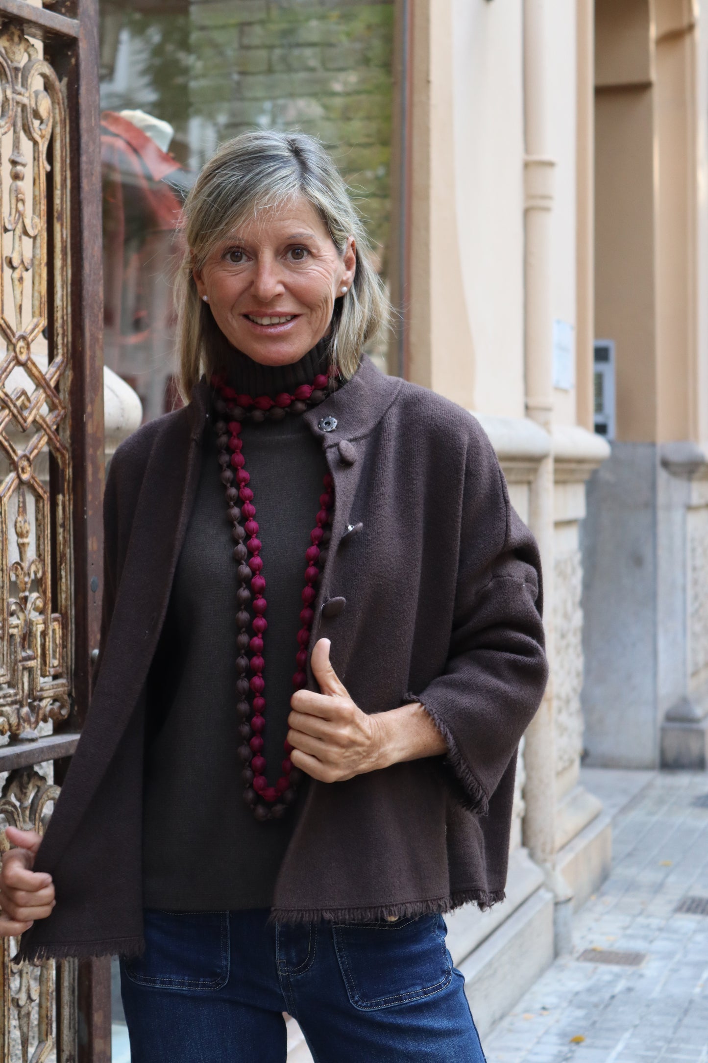 CHAQUETA VICTORIA CHOCOLATE