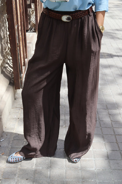 PANTALÓN GABRIELA MARRÓN