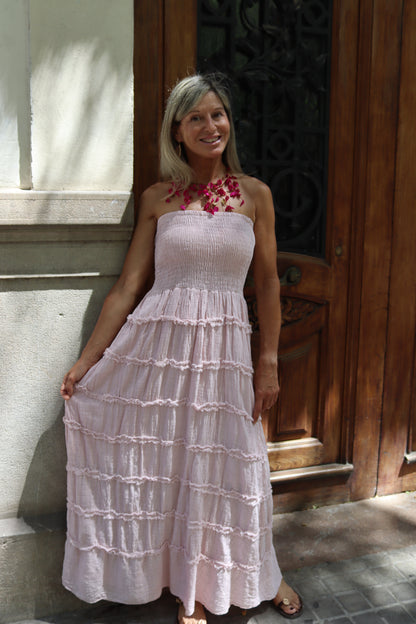 VESTIDO INDIA ROSA PALO