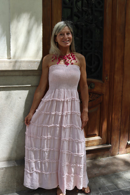 VESTIDO INDIA ROSA PALO