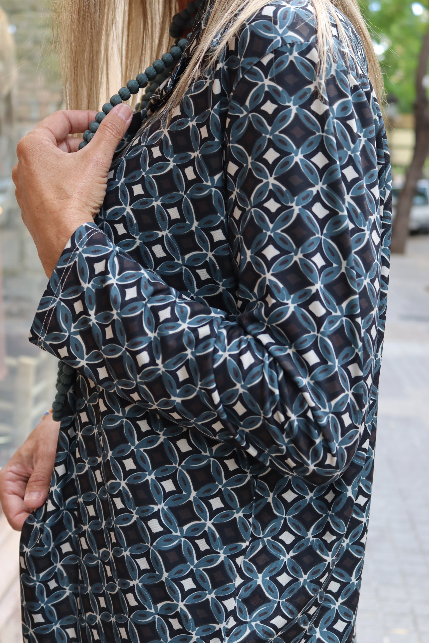 CAMISA ELENA PETROLEO