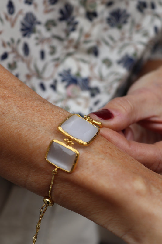 PULSERA LUISA BLANCA