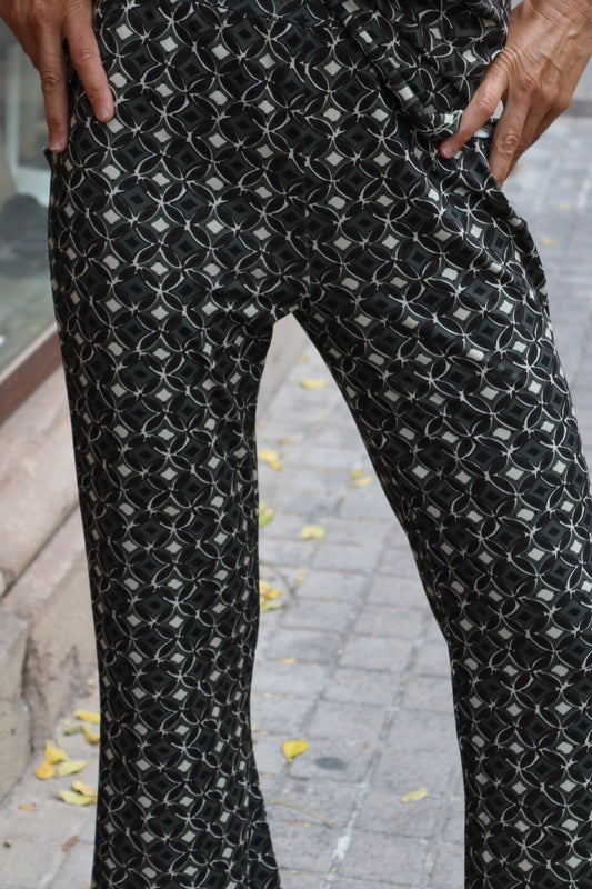 PANTALÓN CAMPANA ELENA VERDE