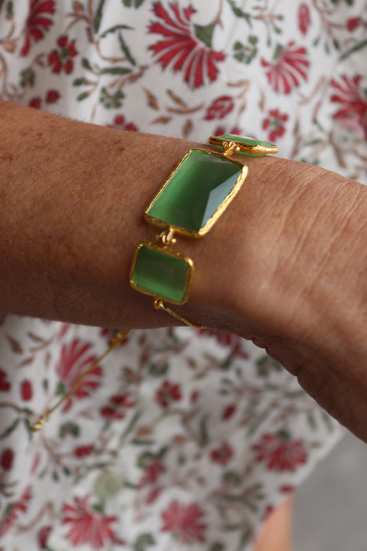PULSERA LUISA VERDE