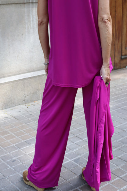 PANTALON RECTO LISO BUGANVILLA