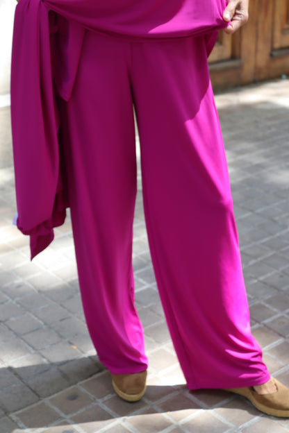 PANTALON RECTO LISO BUGANVILLA