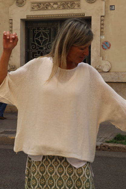 JERSEY INMA BLANCO ROTO