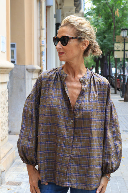 CAMISA CUADROS VERDE
