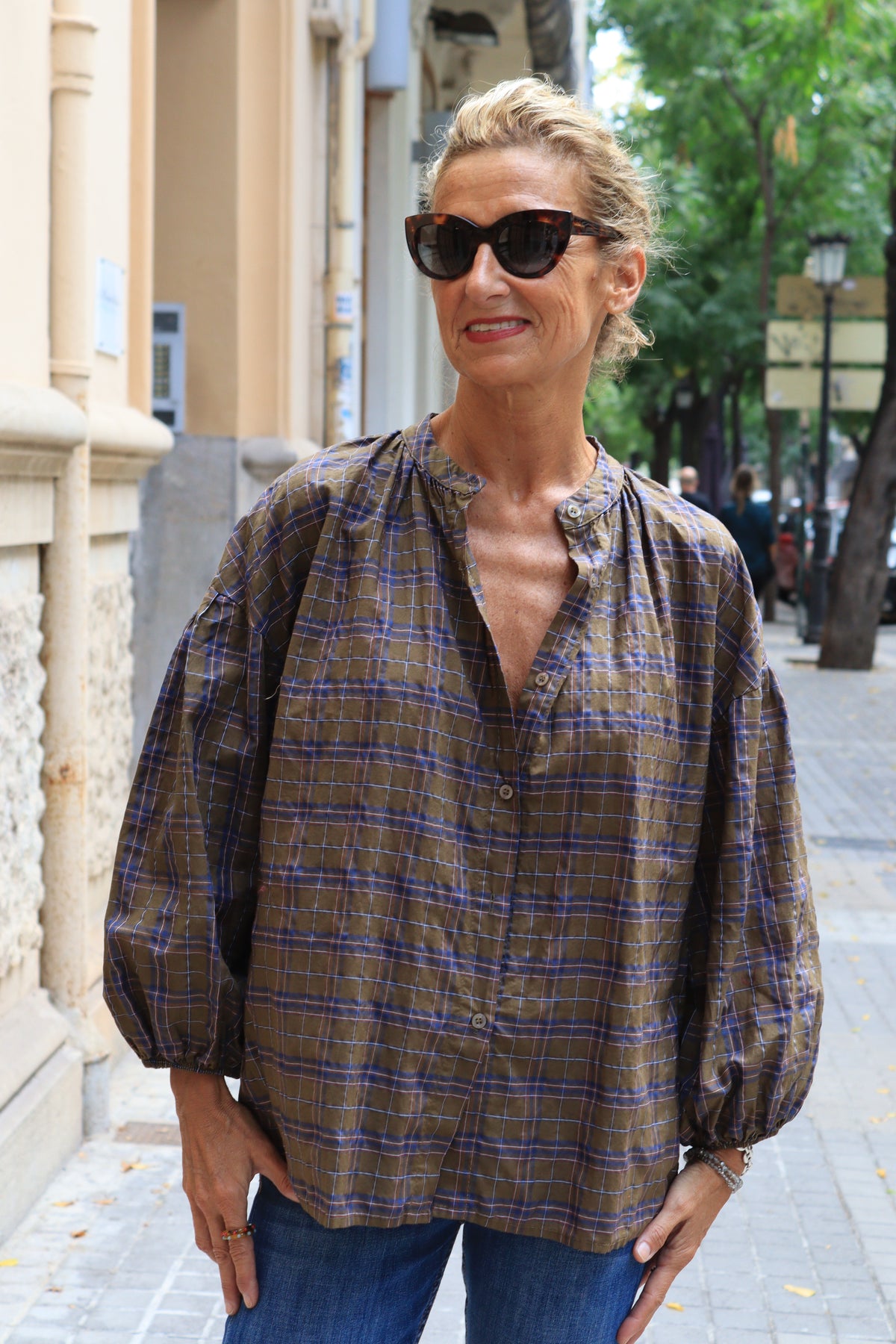 CAMISA CUADROS VERDE