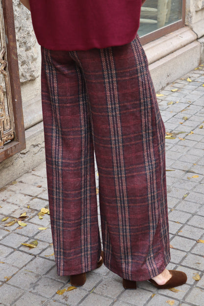 PANTALÓN BEA VINO