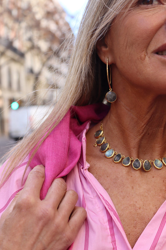 COLLAR LENA AZUL HUMO