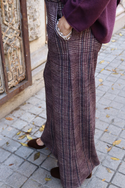 PANTALÓN PERSIA BERENJENA