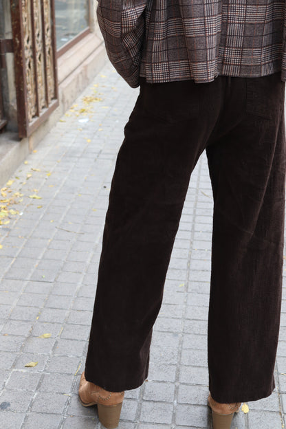 PANTALÓN PANA CHOCOLATE