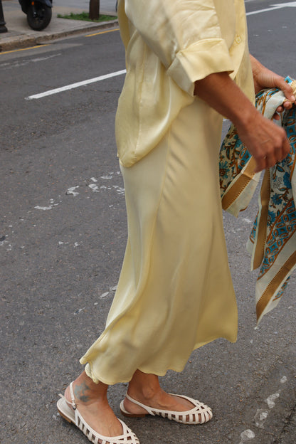 FALDA MONACO AMARILLA