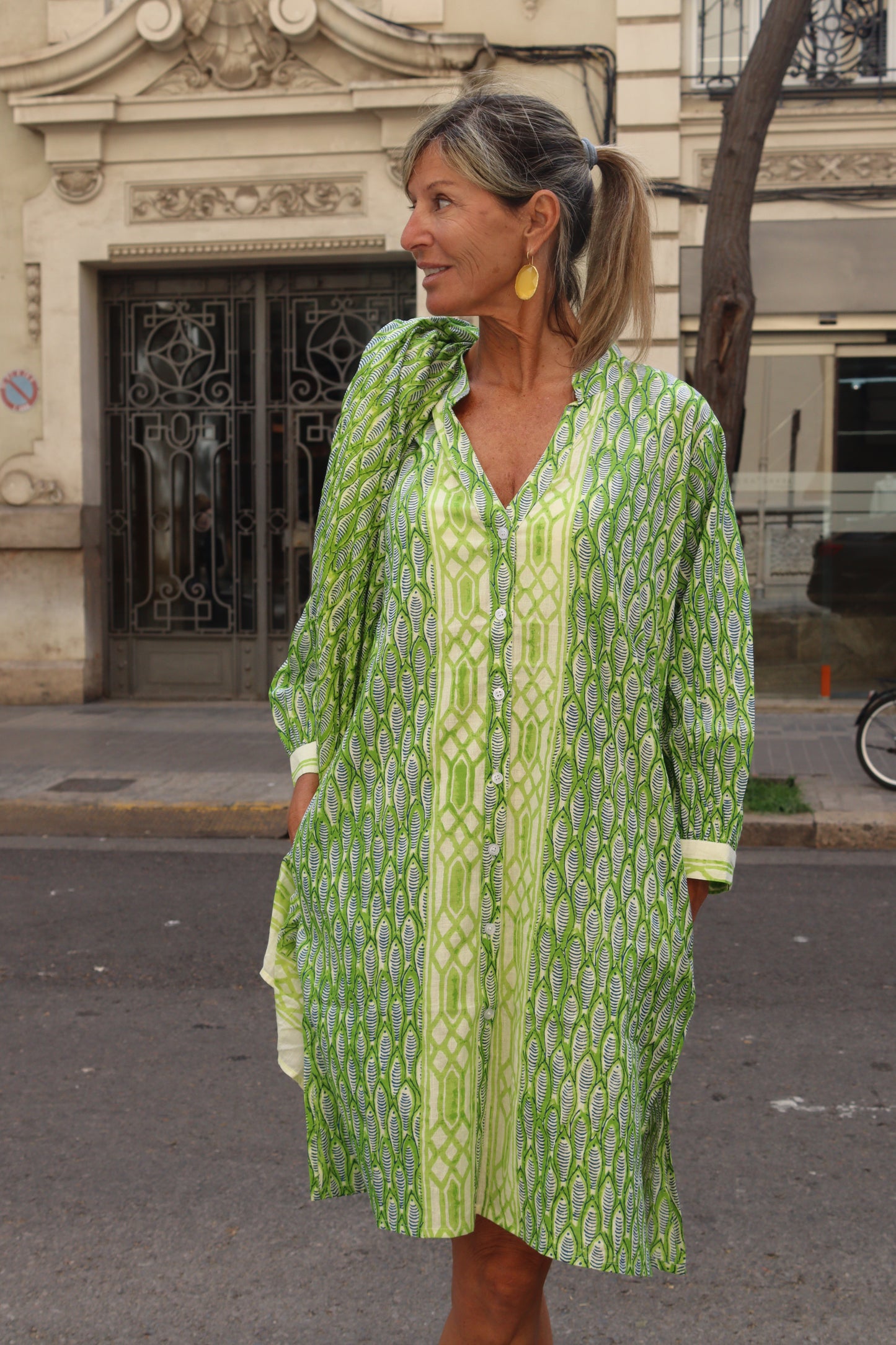 CAMISOLA PECES VERDE FOSFI