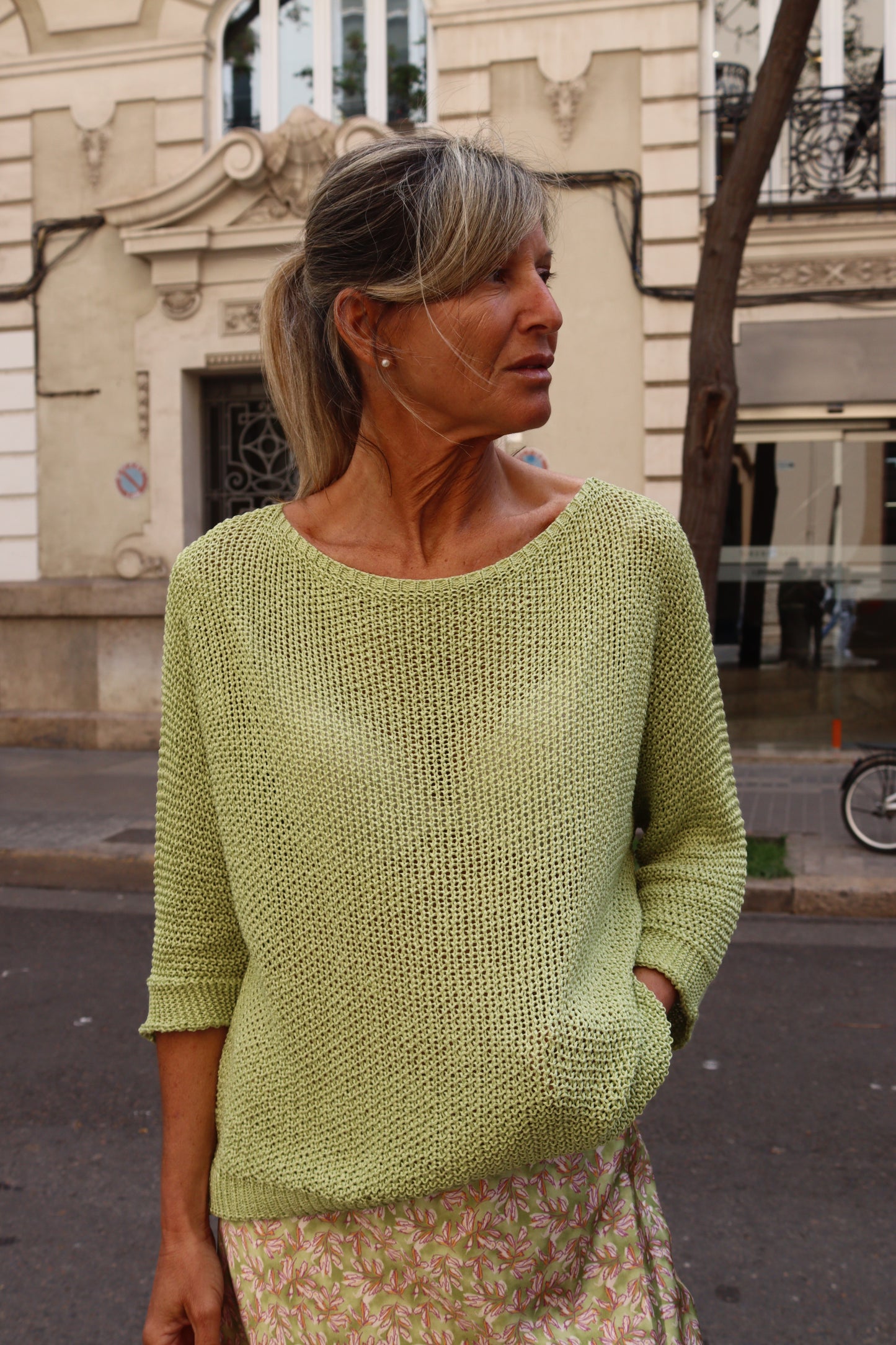 JERSEY LEONOR PISTACHO