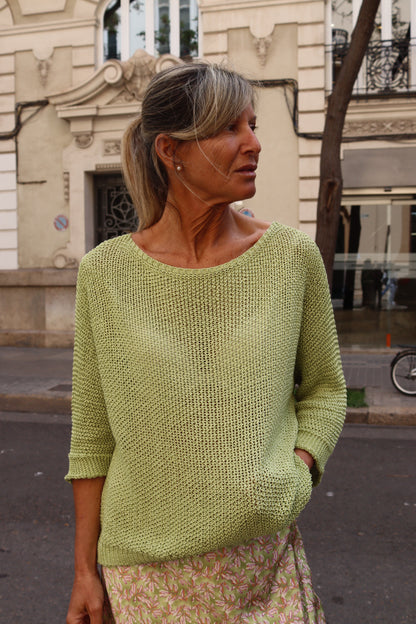 JERSEY LEONOR PISTACHO