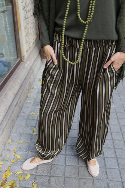PANTALÓN BOMBACHO PISTACHO