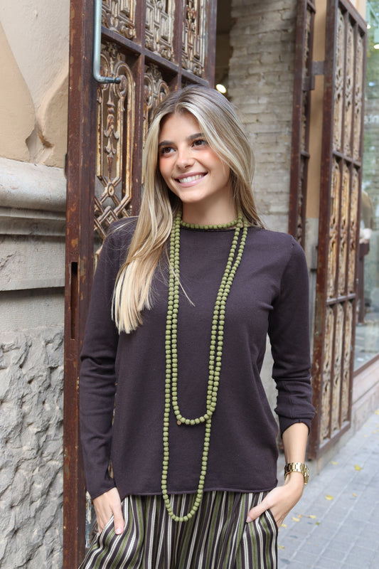 JERSEY BÁSICO CHOCOLATE