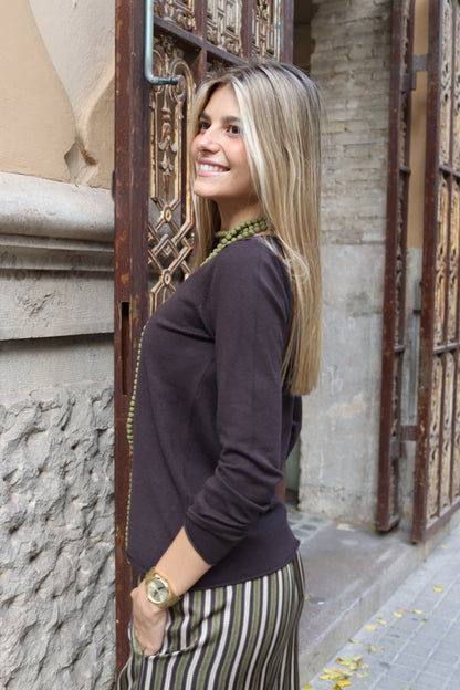 JERSEY BÁSICO CHOCOLATE