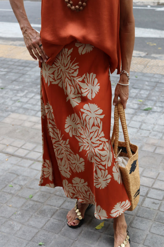 FALDA CLAUDIA TEJA