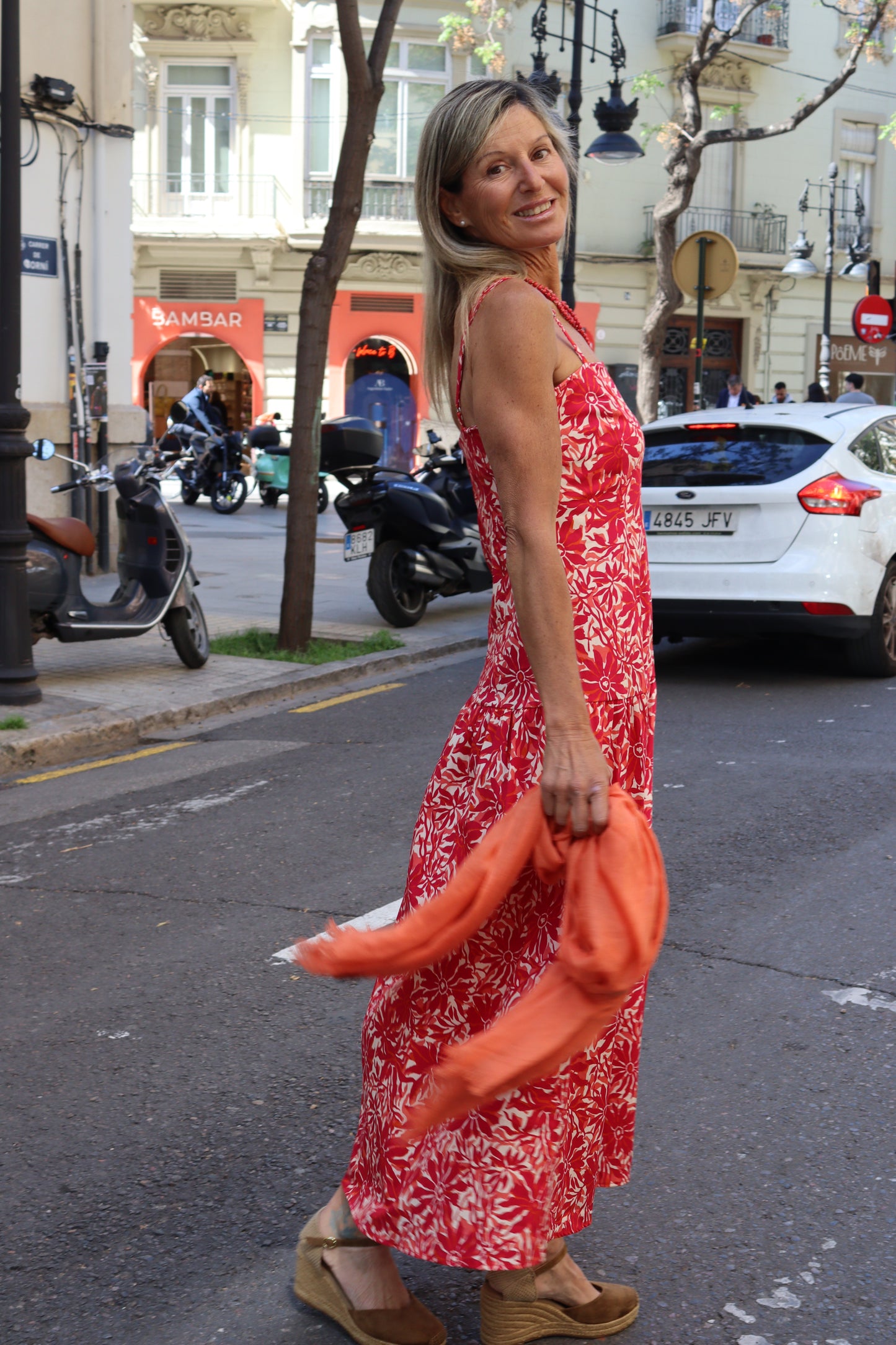 VESTIDO FLORENCIA ROSA