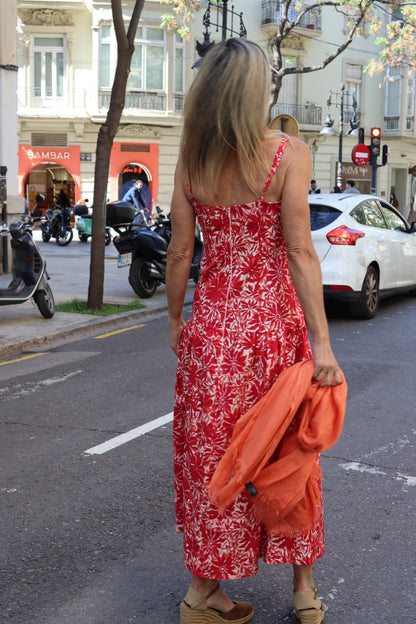 VESTIDO FLORENCIA ROSA