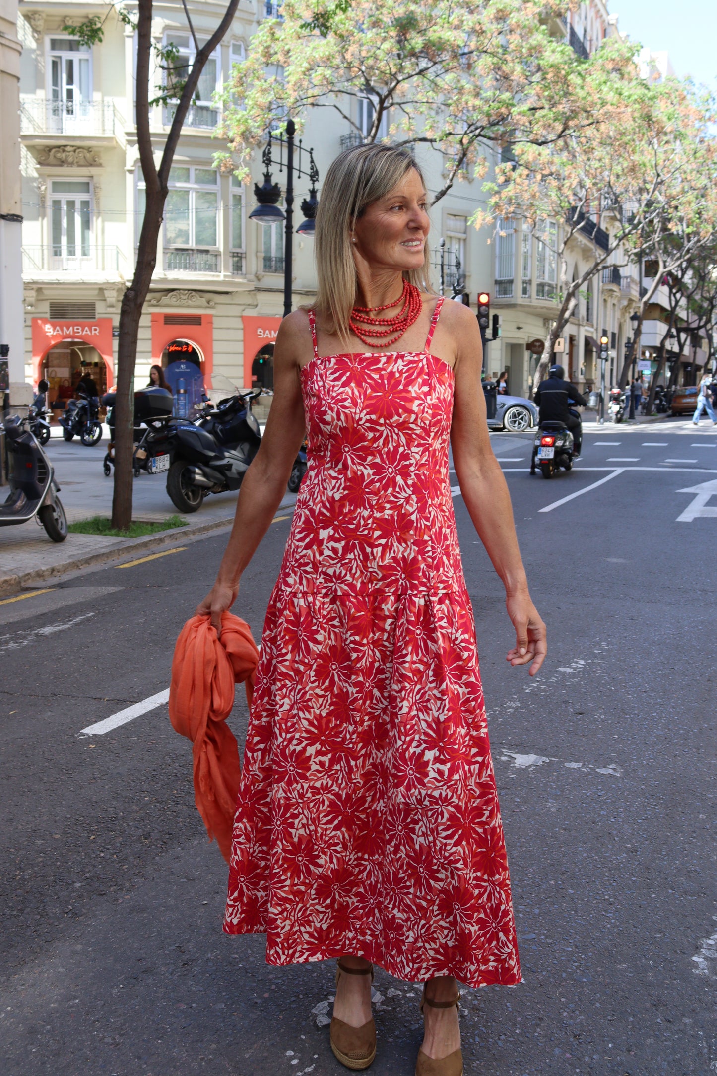 VESTIDO FLORENCIA ROSA