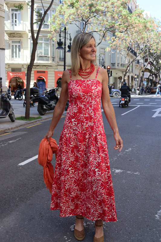 VESTIDO FLORENCIA ROSA