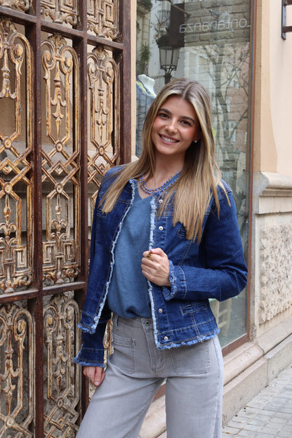 CHAQUETA VAQUERA MILA OSCURA