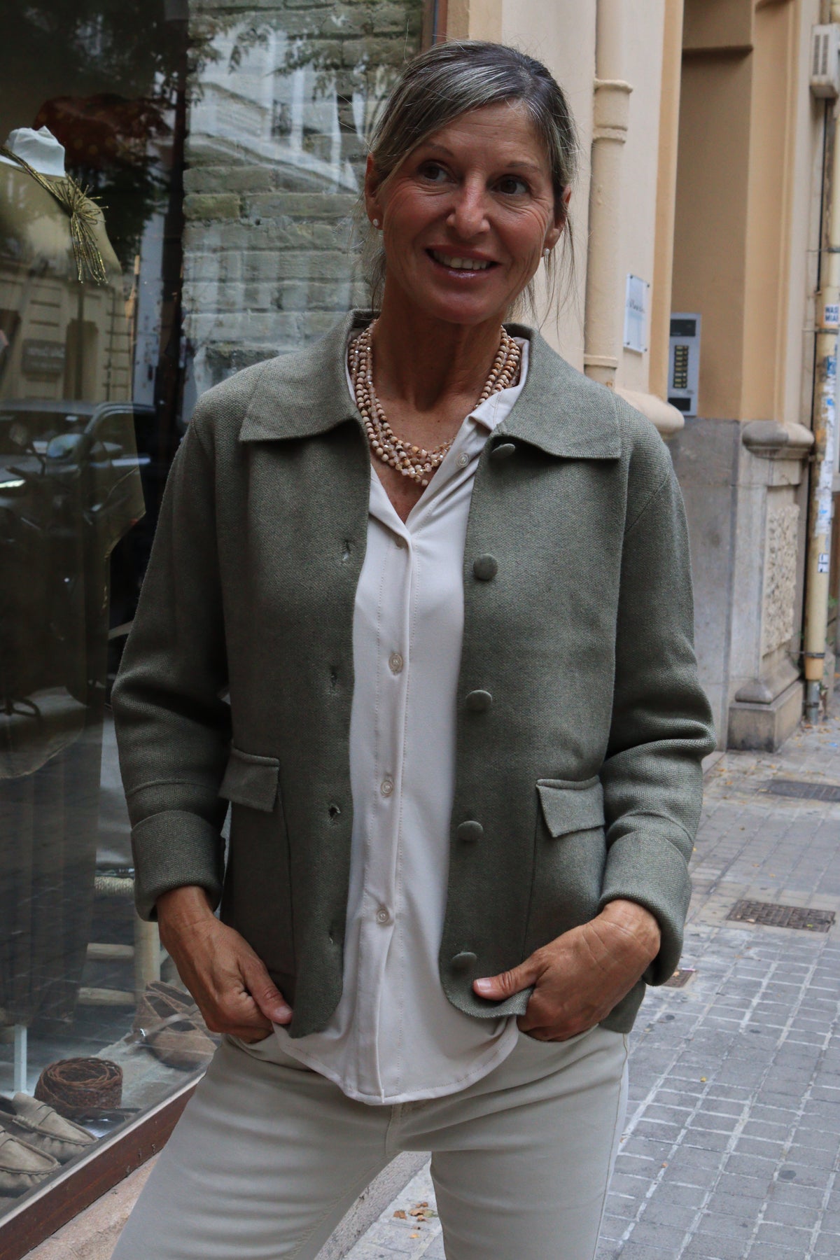 CHAQUETA ELENA VERDE