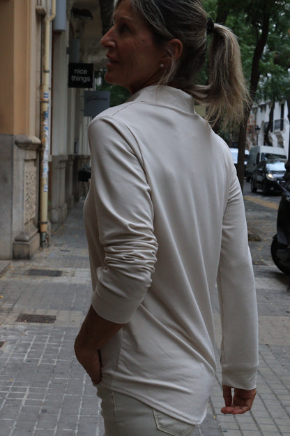 CAMISA MAR BEIGE