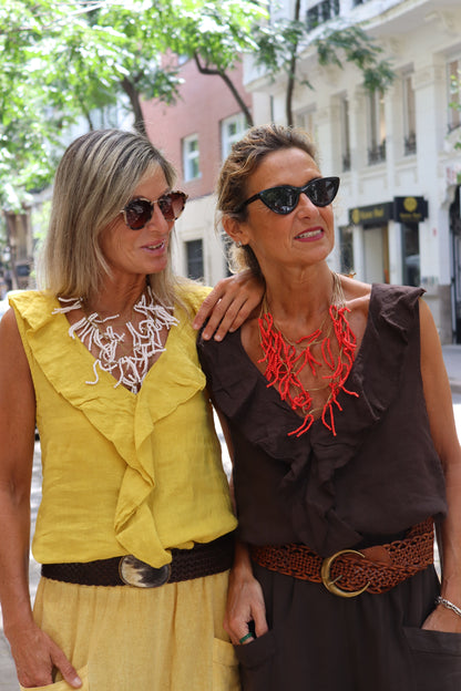 BLUSA MACA MARRÓN
