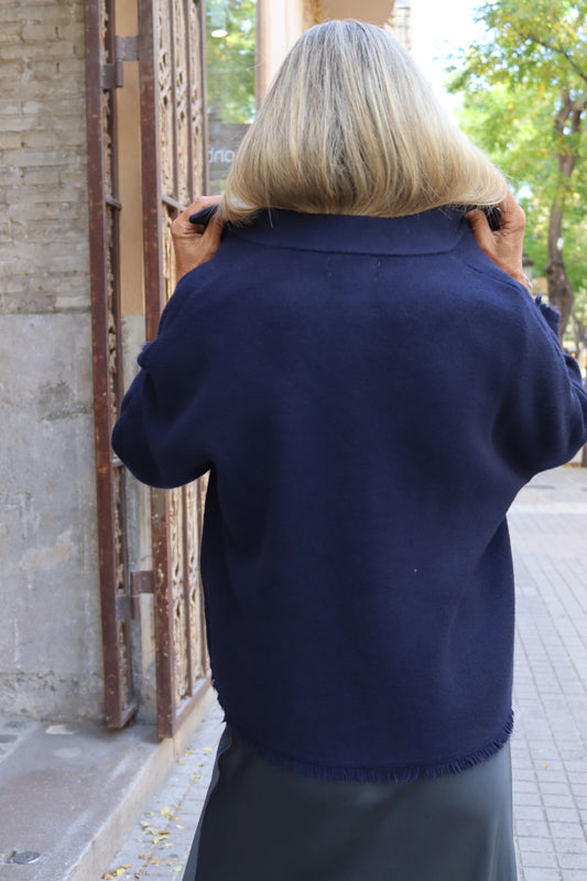 CHAQUETA VICTORIA AZUL MARINO