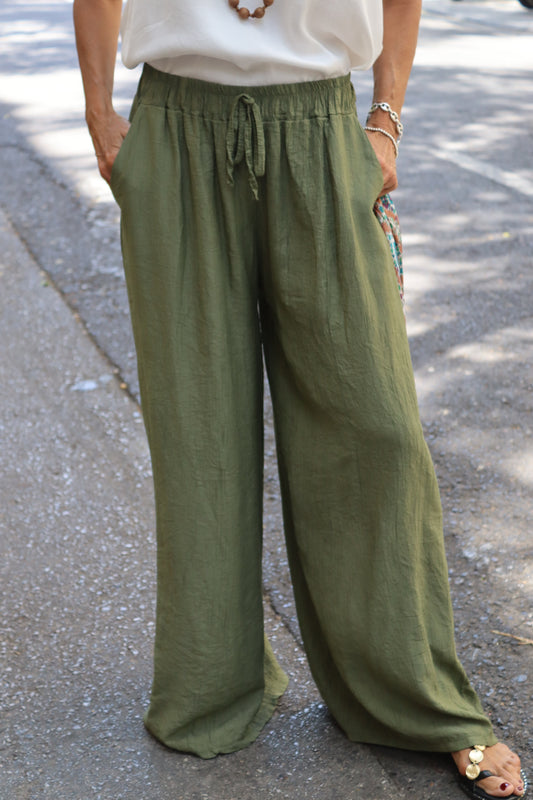 PANTALON BAMBULA VERDE