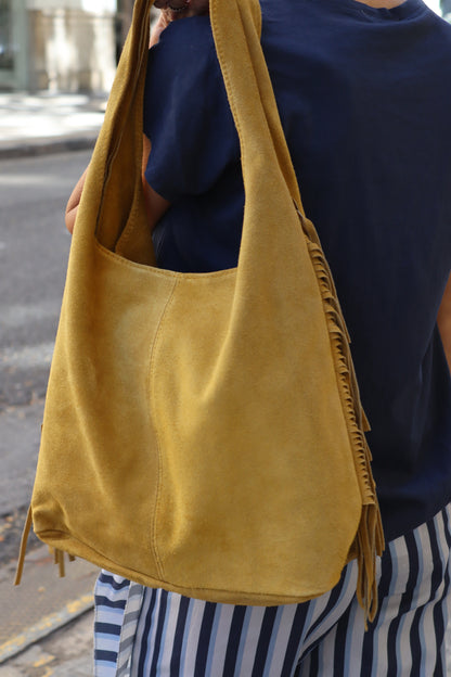 BOLSO FLECOS AMARILLO