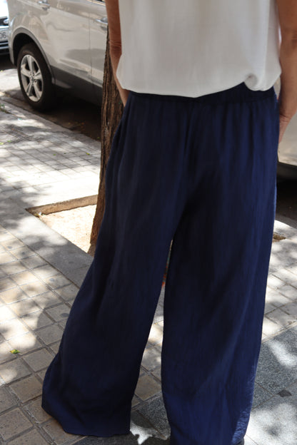 PANTALON BAMBULA AZUL