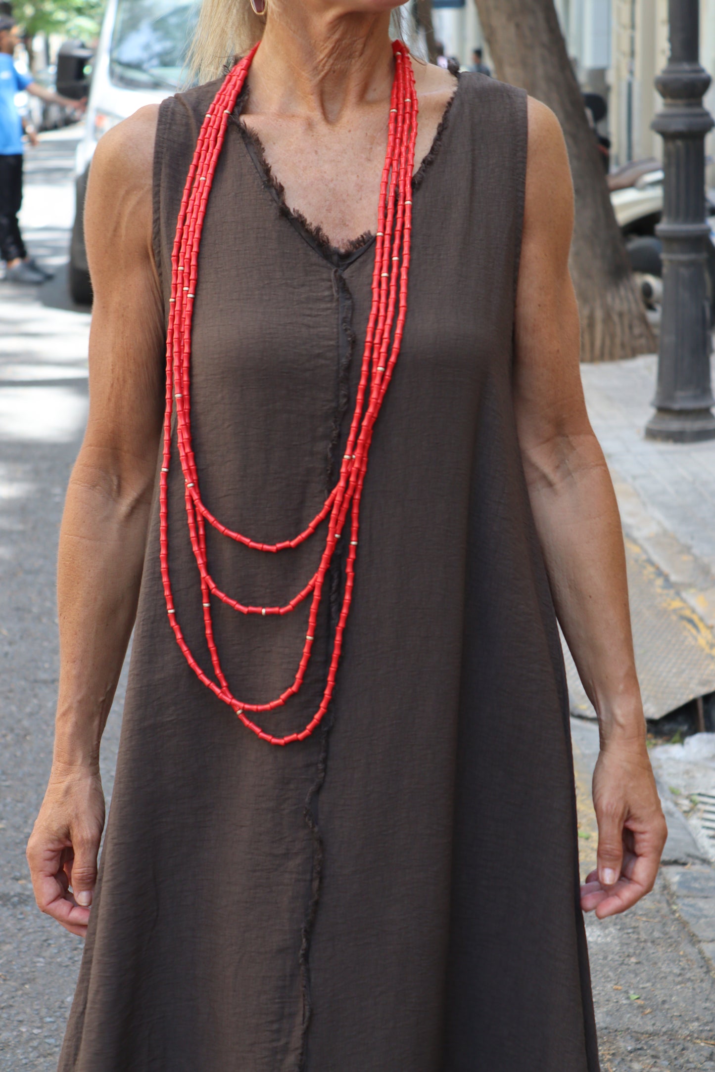 VESTIDO TORINO CHOCO