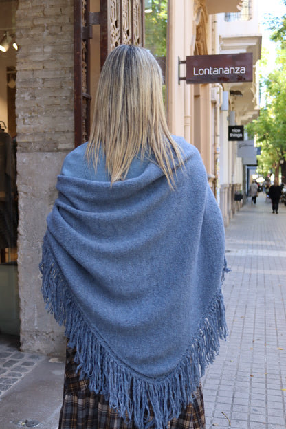 CHAL FLECOS AZUL