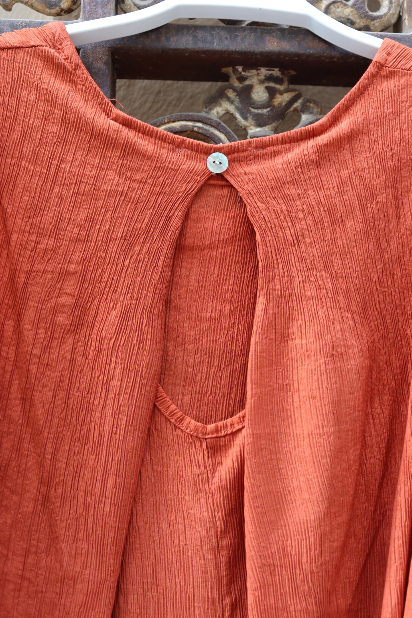 VESTIDO FEDRA TEJA