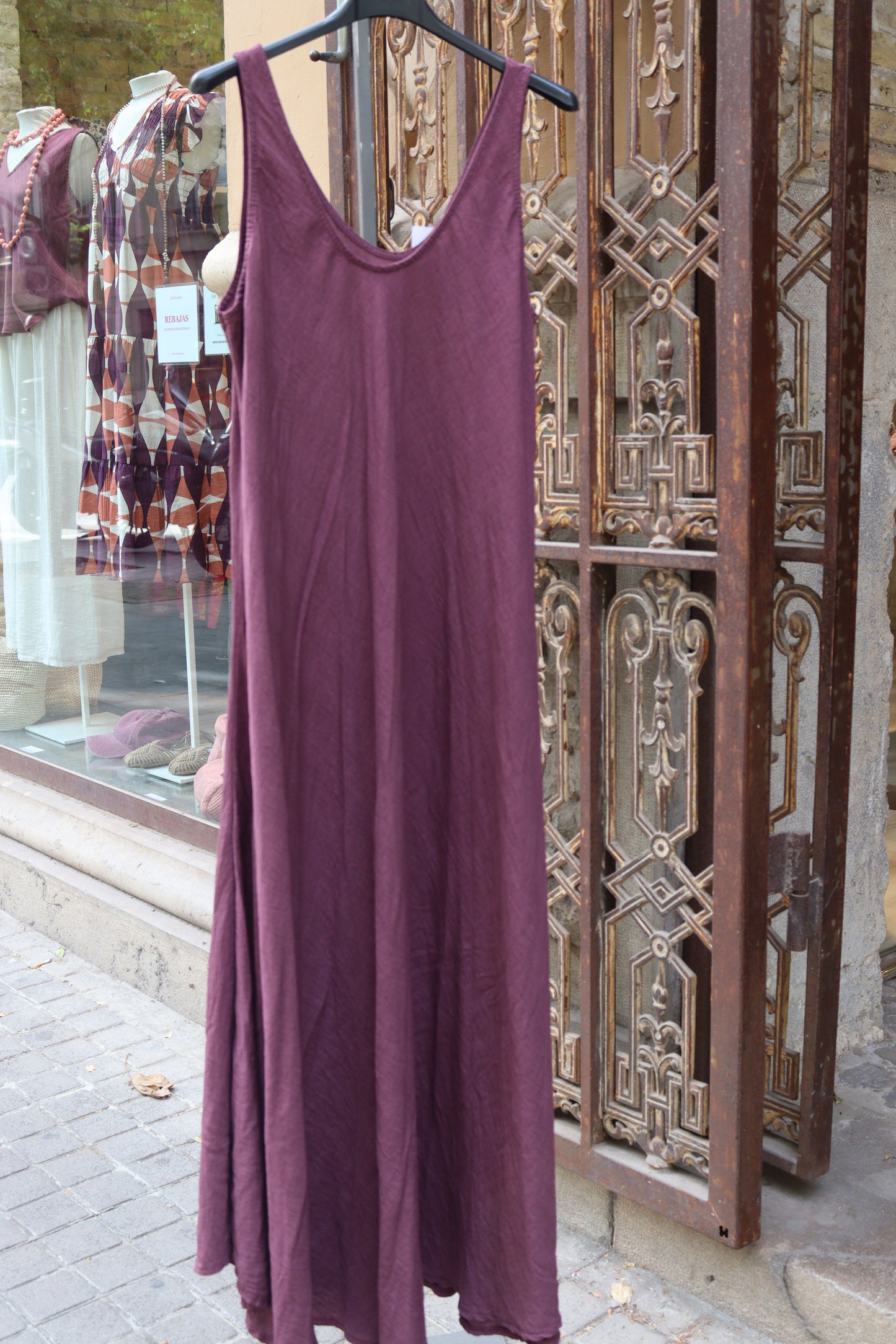 VESTIDO JULIETA MORADO