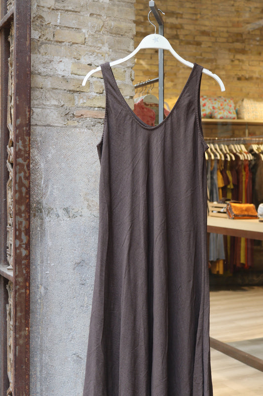 VESTIDO JULIETA CHOCOLATE