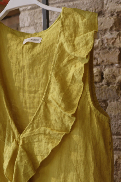 BLUSA MACA AMARILLA