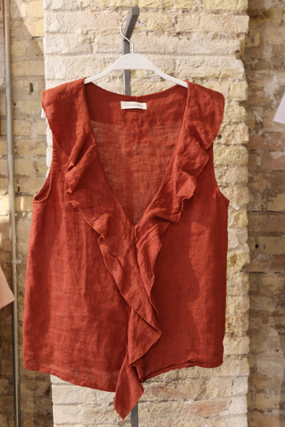 BLUSA MACA TEJA