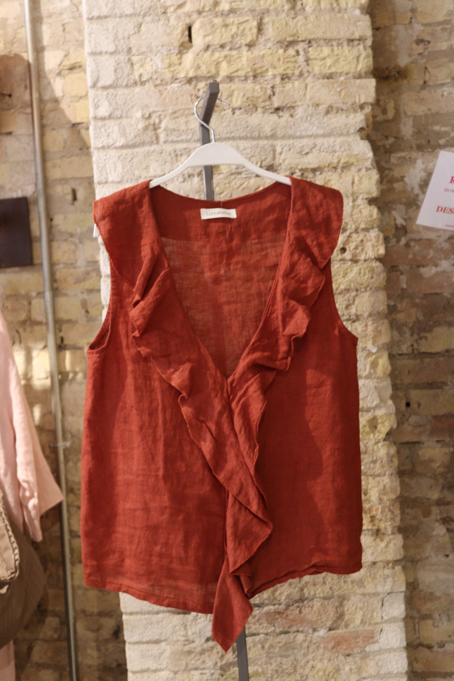 BLUSA MACA TEJA